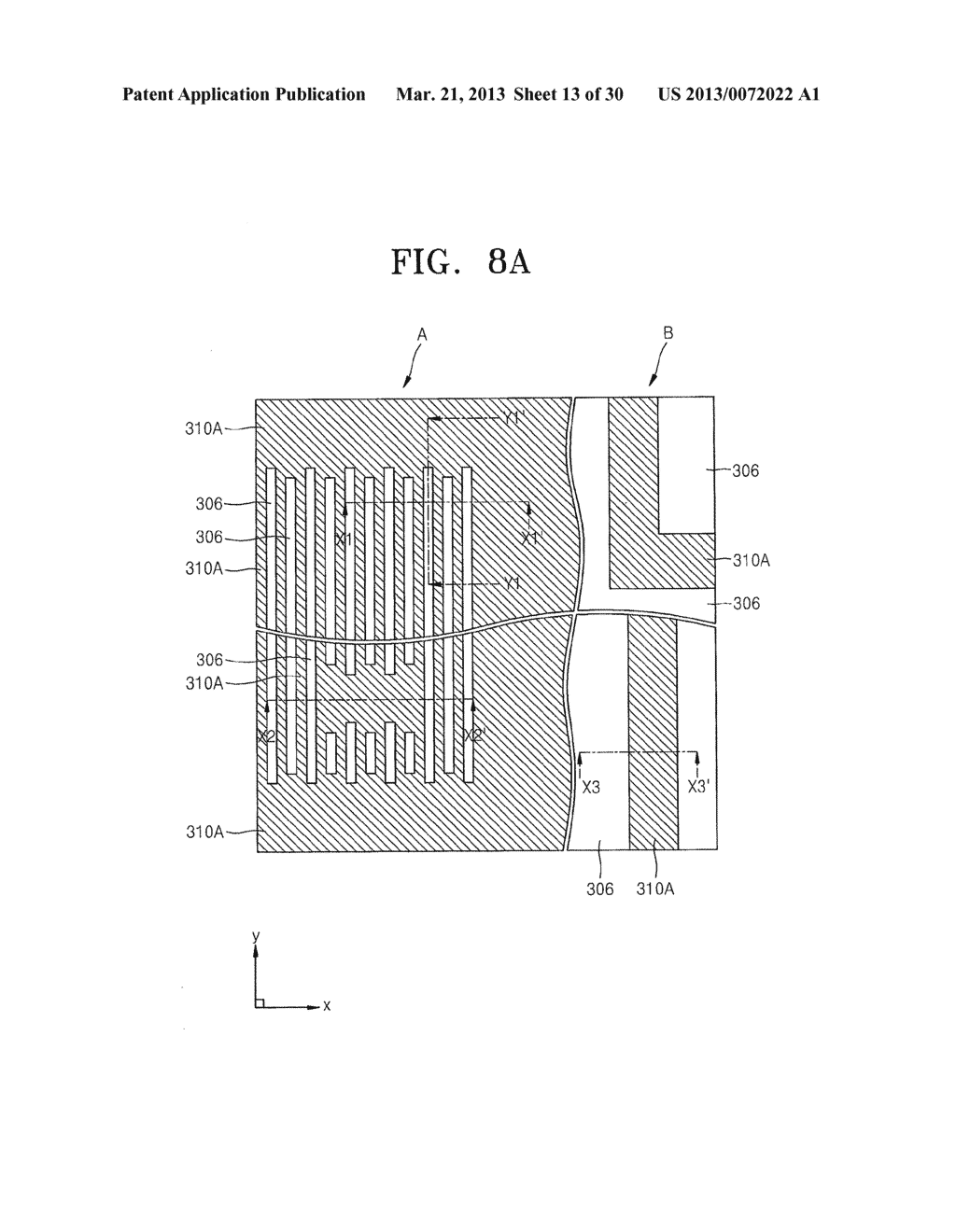 METHOD OF FORMING PATTERNS FOR SEMICONDUCTOR DEVICE - diagram, schematic, and image 14