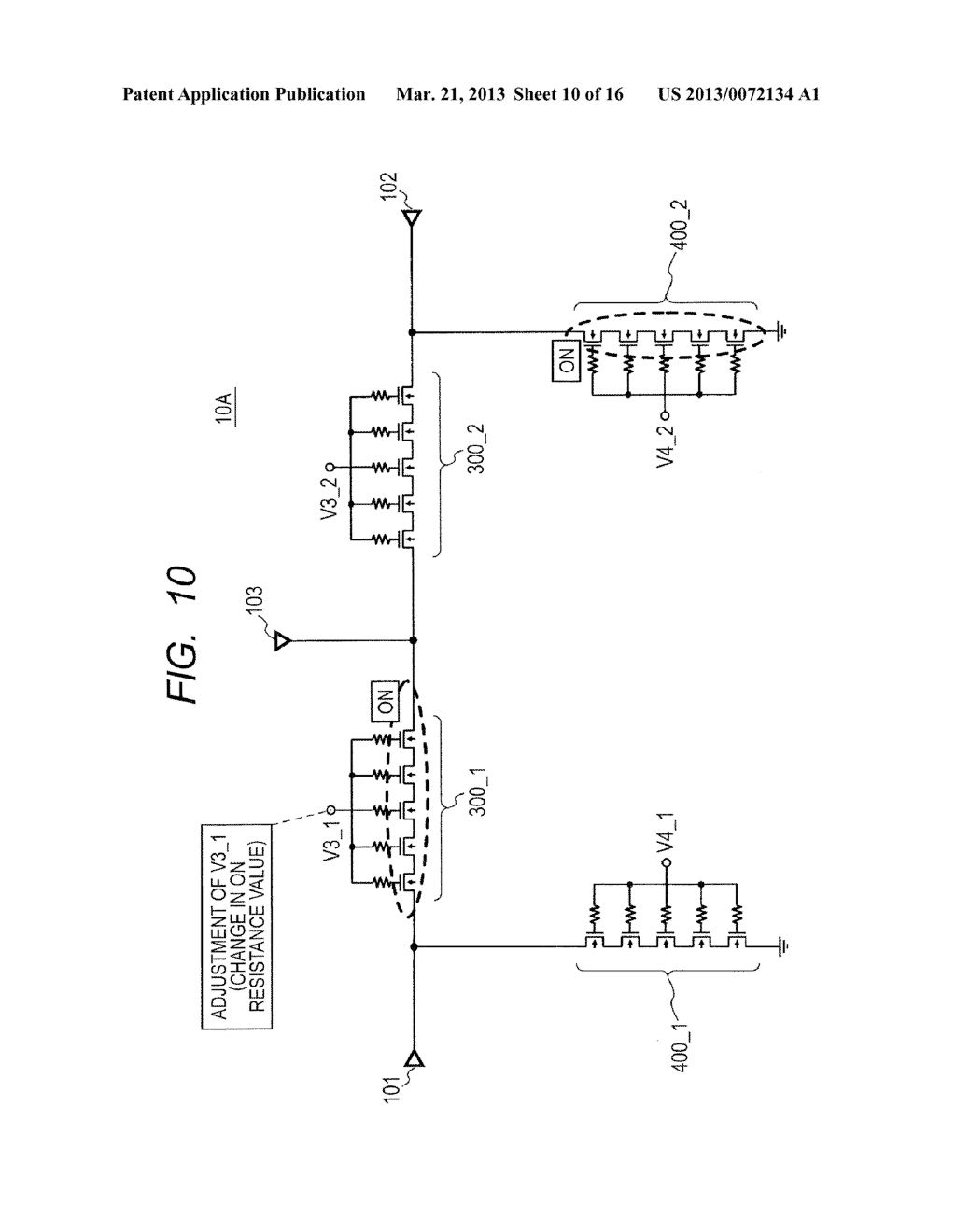 ATTENUATING ANTENNA SWITCH AND COMMUNICATION DEVICE - diagram, schematic, and image 11