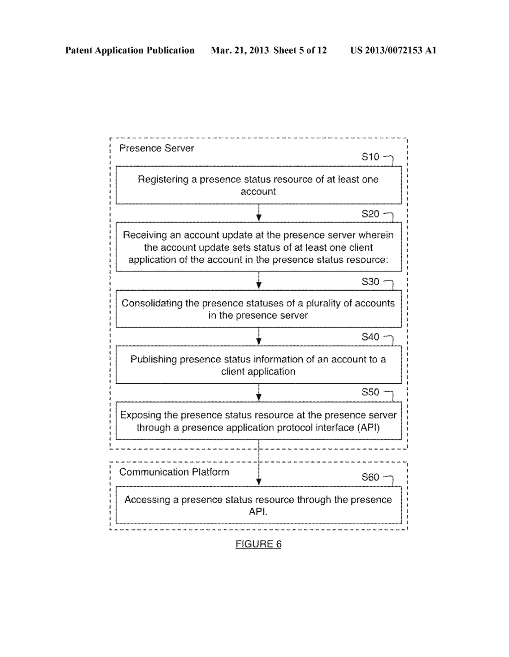 System and Method for Determining and Communicating Presence Information - diagram, schematic, and image 06