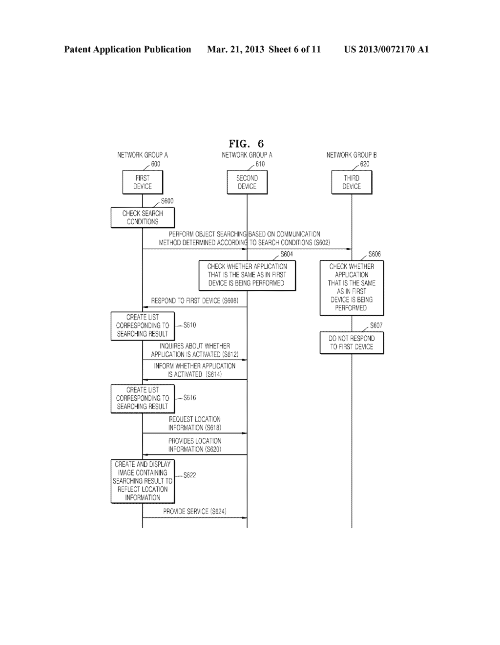 METHOD AND SYSTEM FOR SEARCHING FOR OBJECT IN NETWORK - diagram, schematic, and image 07