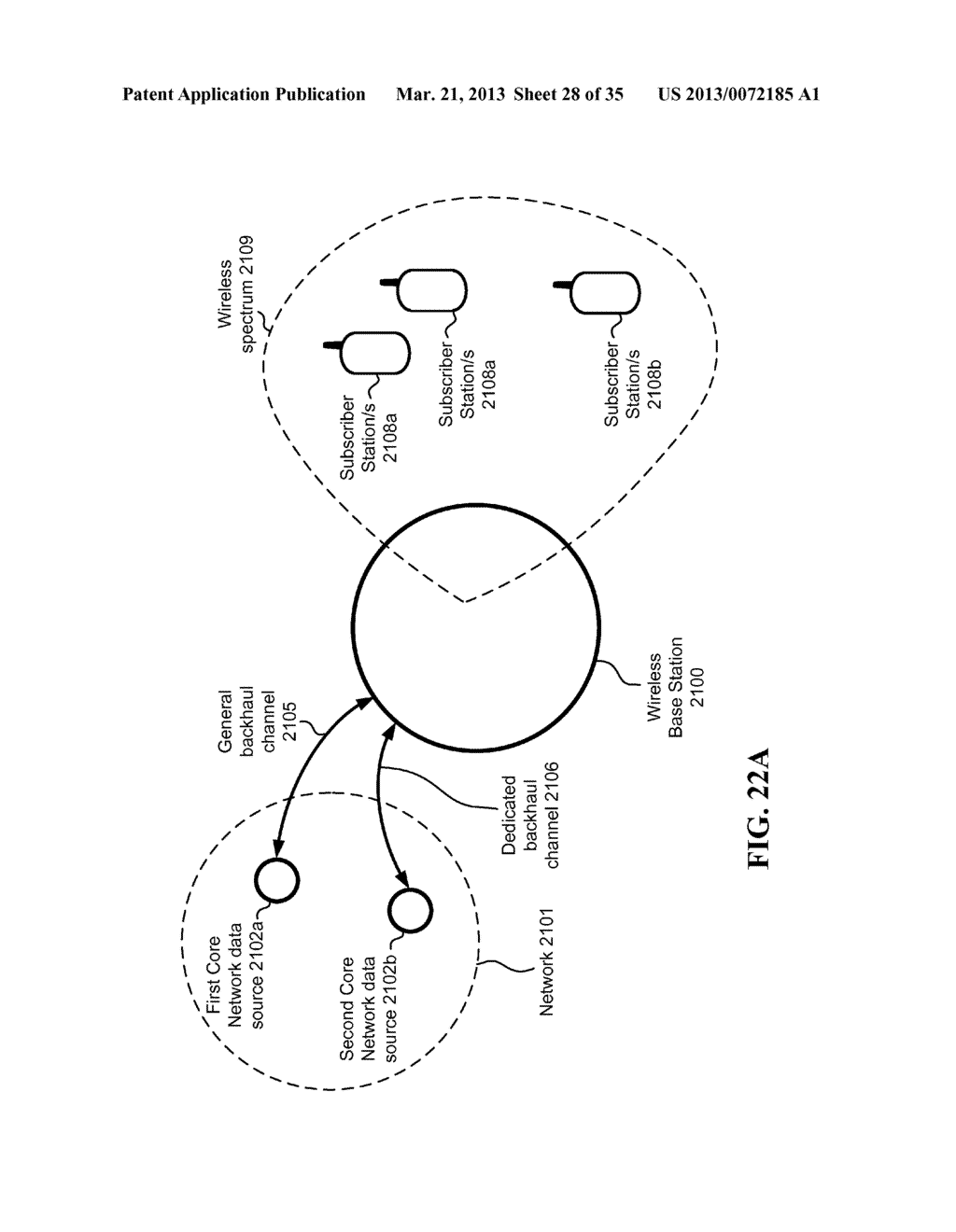 Wireless roaming with dedicated backhaul - diagram, schematic, and image 29