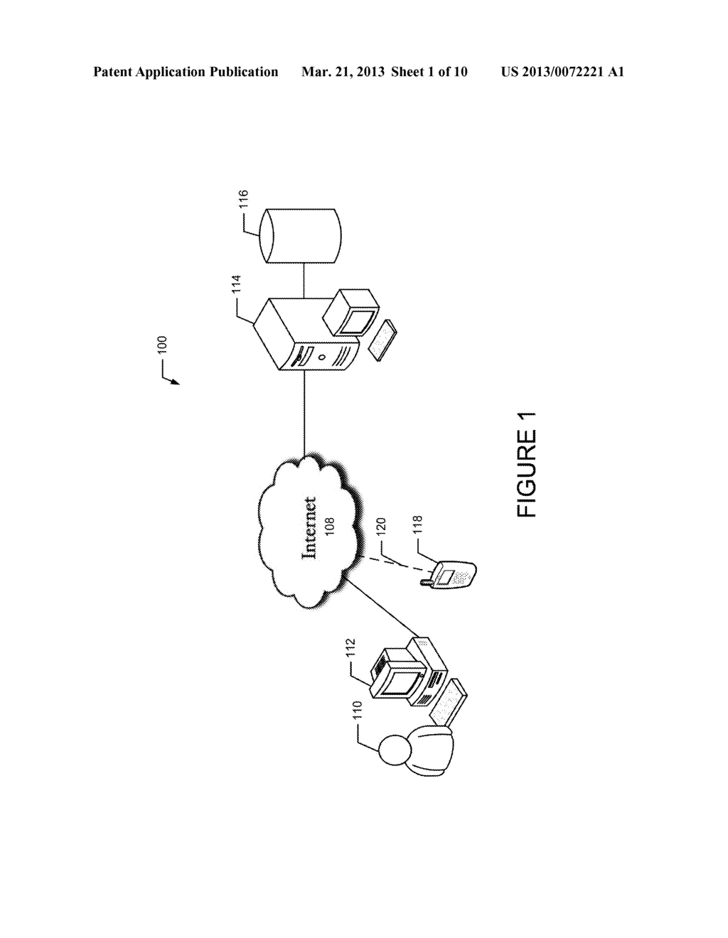 System and Method For Electronic Communications Between Users In A Similar     Geographic Location - diagram, schematic, and image 02