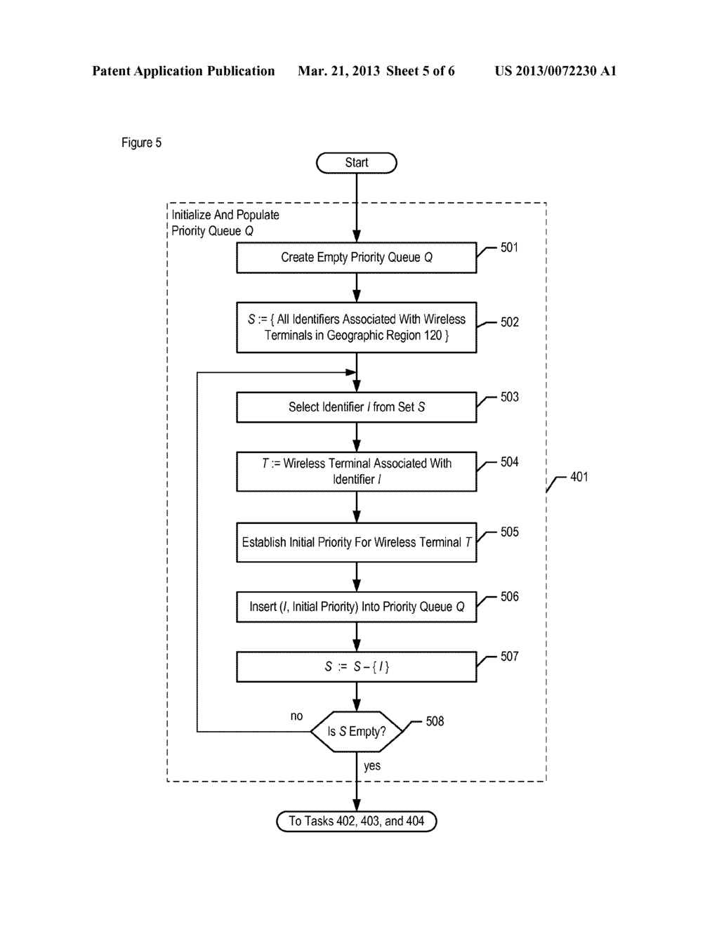 Tracking Large Numbers of Wireless Terminals - diagram, schematic, and image 06