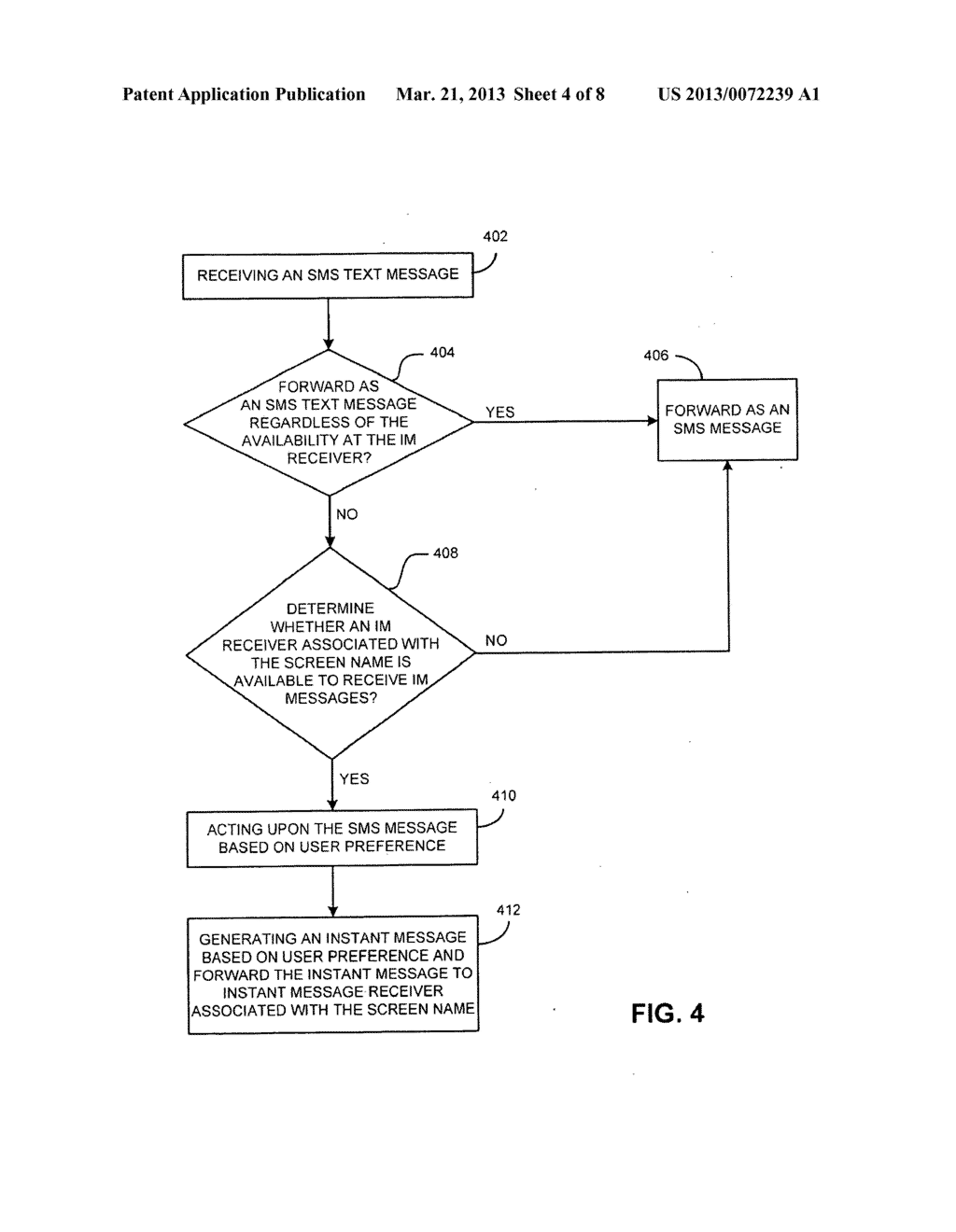 ELECTRONIC MESSAGE FORWARDING - diagram, schematic, and image 05