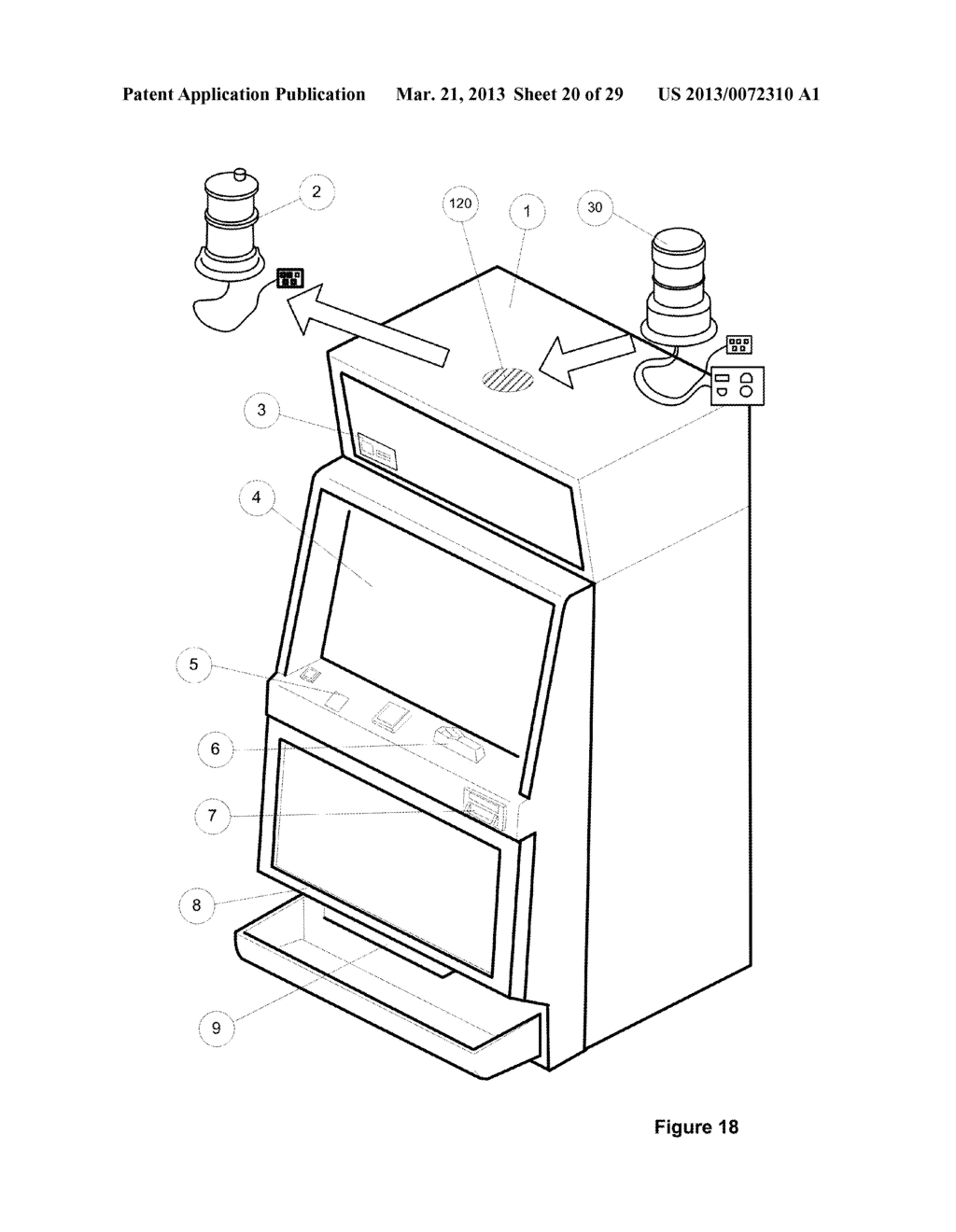 DEVICE HEALTH MONITORING FOR GAMING MACHINES - diagram, schematic, and image 21