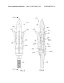 EXPANDABLE ARROWHEAD WITH SIDEWAYS EJECTABLE SIGNAL GENERATOR diagram and image