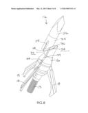 EXPANDABLE ARROWHEAD WITH SIDEWAYS EJECTABLE SIGNAL GENERATOR diagram and image