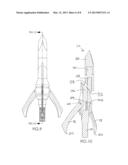 EXPANDABLE ARROWHEAD WITH SIDEWAYS EJECTABLE SIGNAL GENERATOR diagram and image