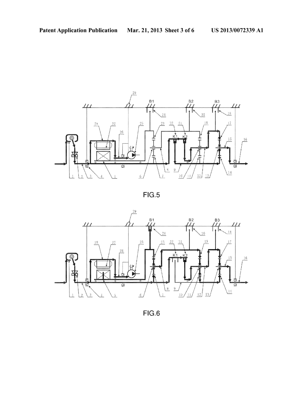 AUTOMATIC GEARBOX TRANSMISSION SYSTEM FOR ELECTROMECHANICAL HYBRID POWER     VEHICLE - diagram, schematic, and image 04