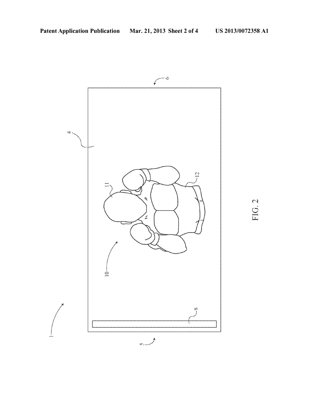 Target Simulating Heavy Bag Cover - diagram, schematic, and image 03