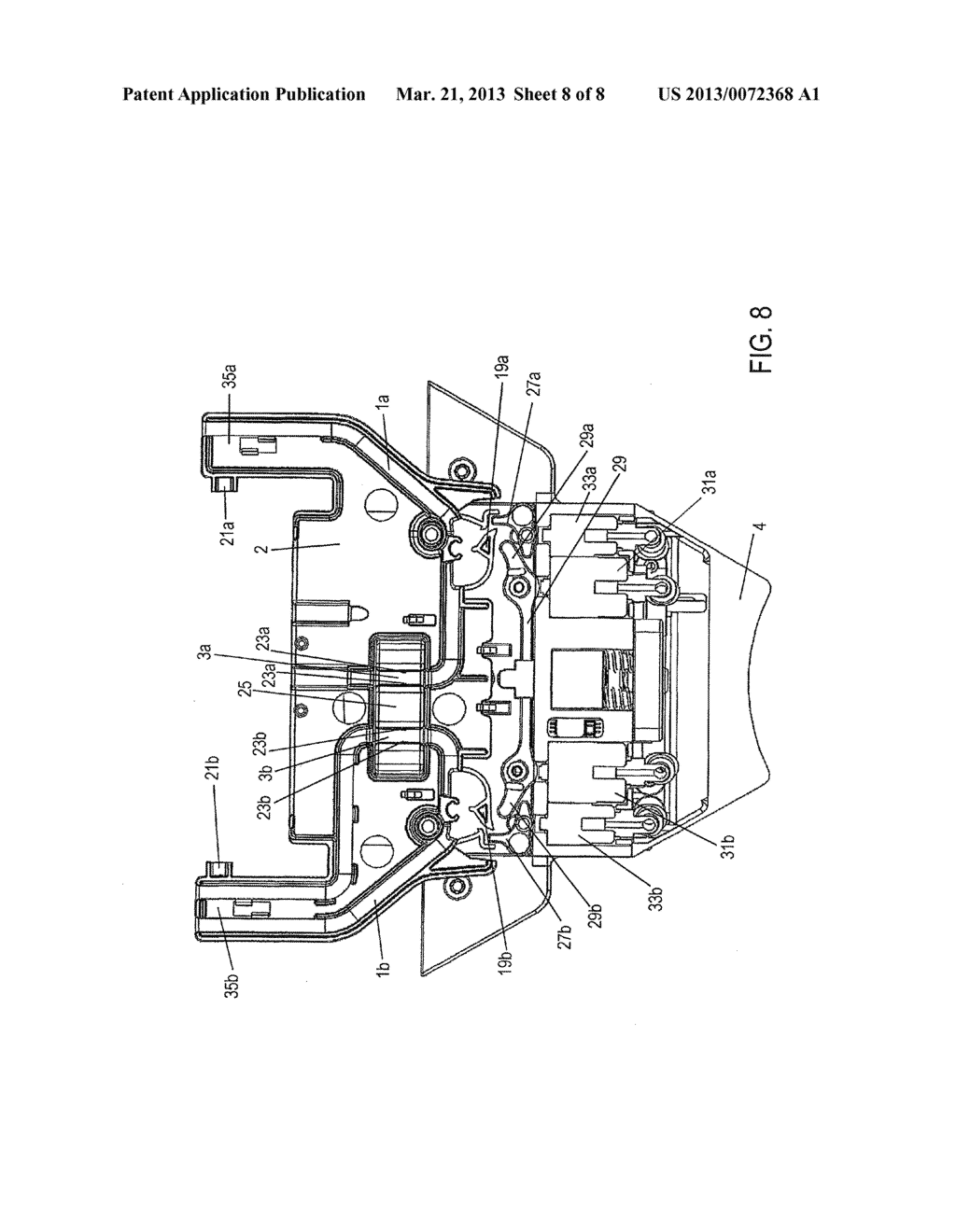 CASSETTE AND SYSTEM COMPONENT INSERTABLE INTO A CENTRIFUGE IN COOPERATION     WITH THE CASSETTE - diagram, schematic, and image 09