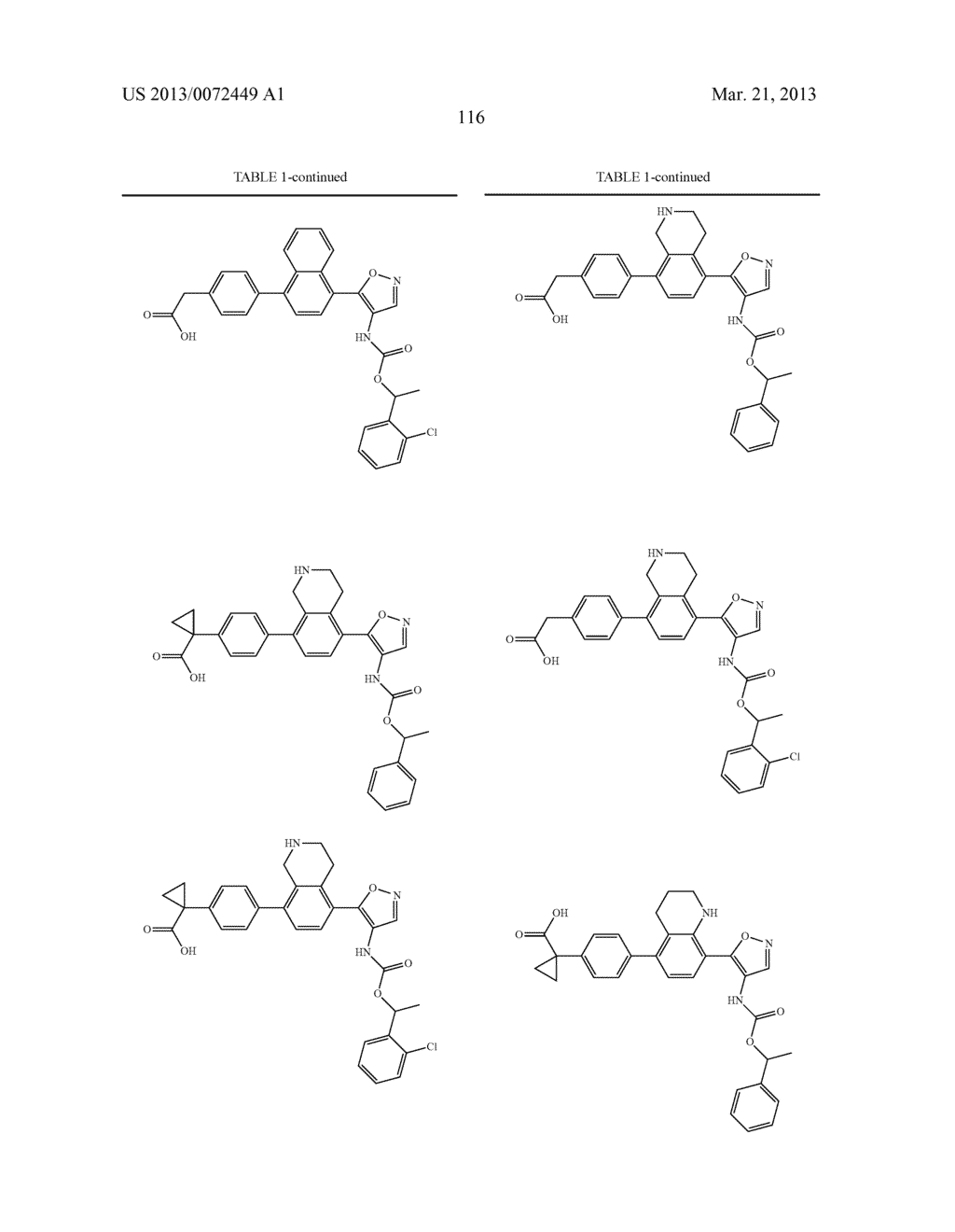 LYSOPHOSPHATIDIC ACID RECEPTOR ANTAGONISTS - diagram, schematic, and image 117