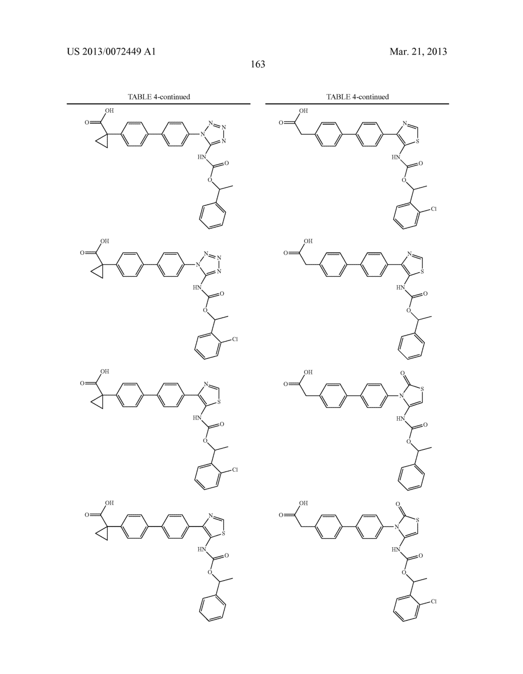 LYSOPHOSPHATIDIC ACID RECEPTOR ANTAGONISTS - diagram, schematic, and image 164