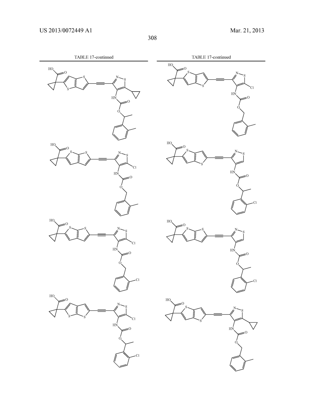 LYSOPHOSPHATIDIC ACID RECEPTOR ANTAGONISTS - diagram, schematic, and image 309