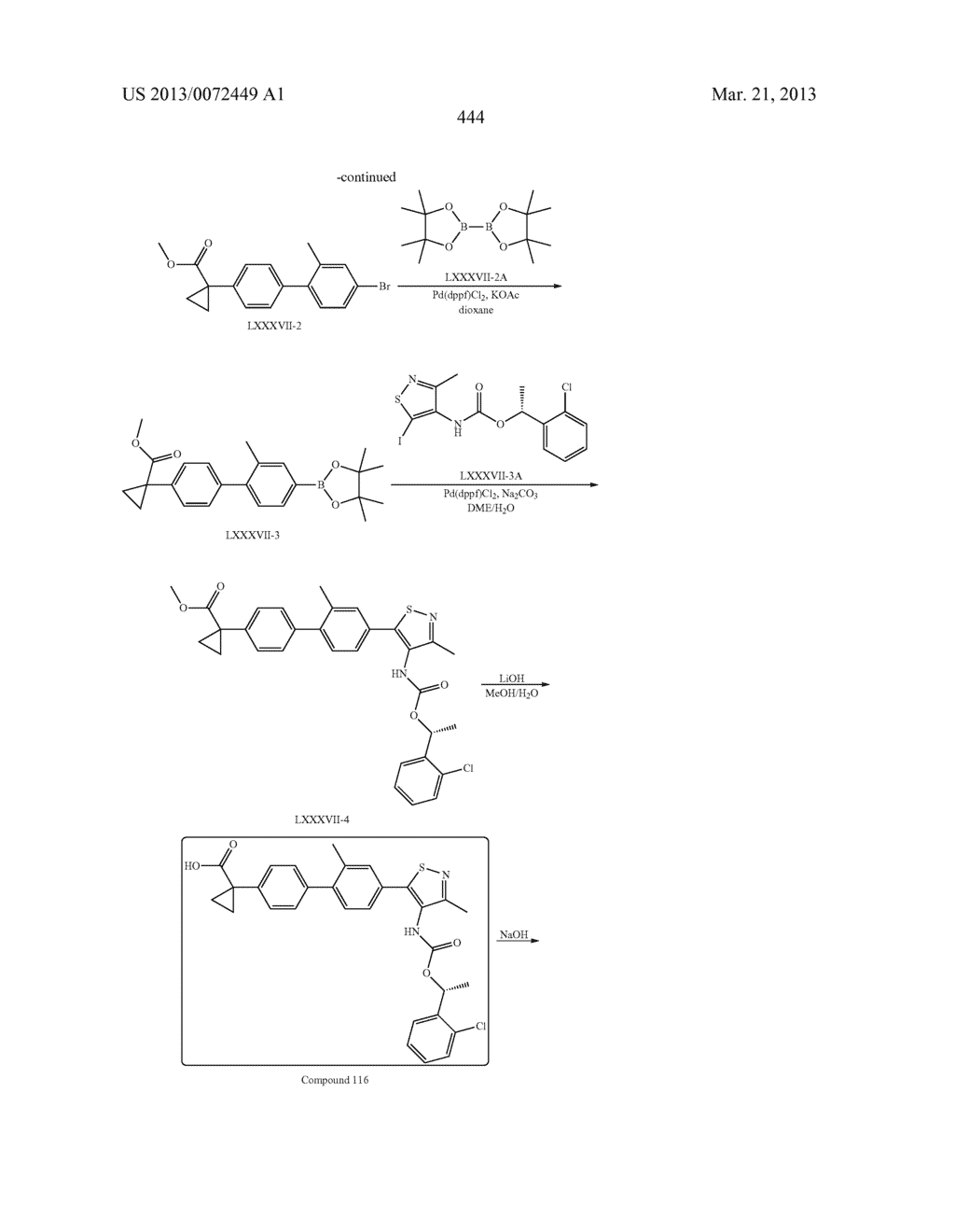 LYSOPHOSPHATIDIC ACID RECEPTOR ANTAGONISTS - diagram, schematic, and image 445