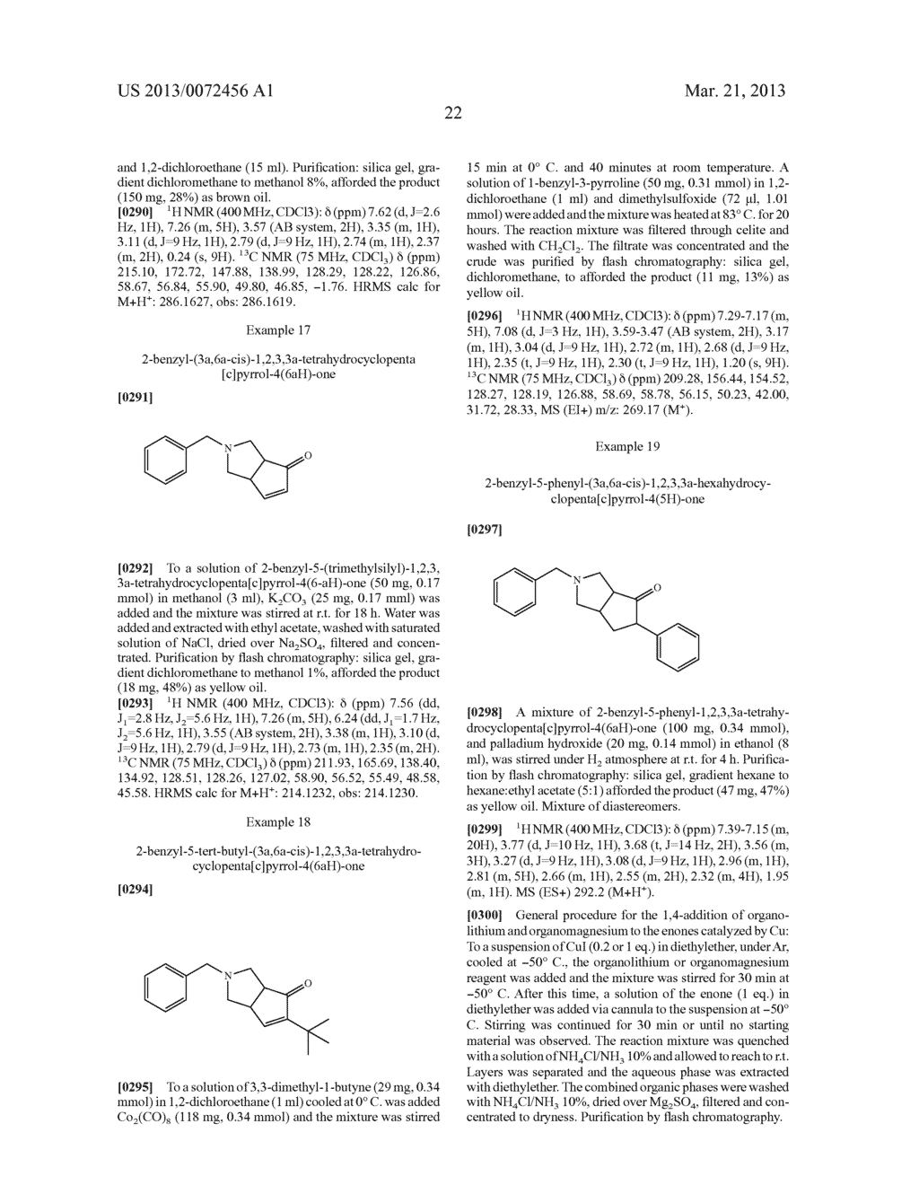 BICYCLIC TETRAHYDROPYRROLE COMPOUNDS - diagram, schematic, and image 23
