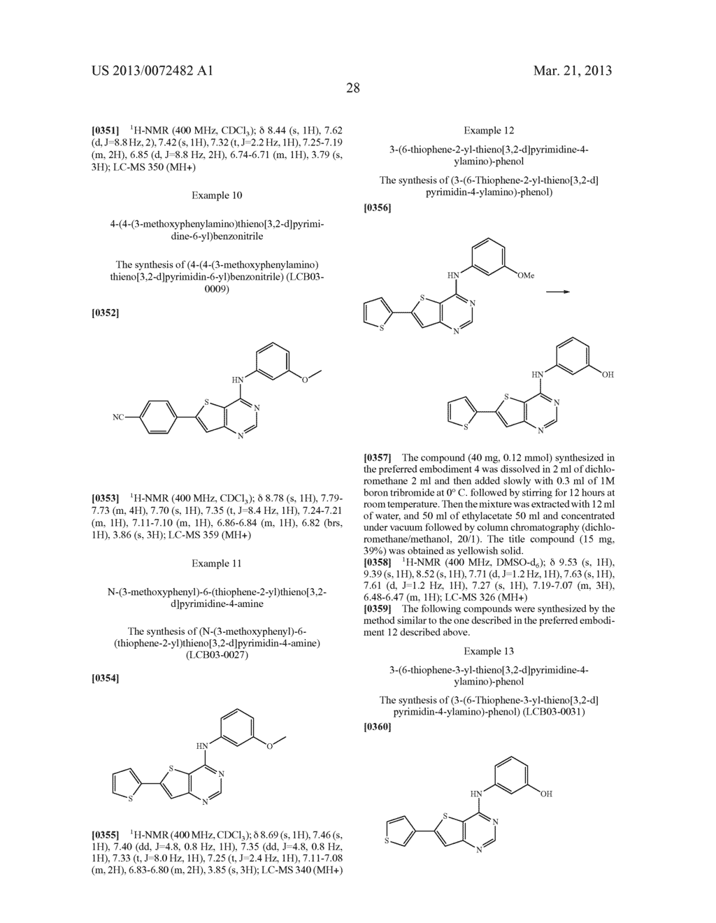 ANTI-INFLAMMATORY COMPOUND HAVING INHIBITORY ACTIVITY AGAINST MULTIPLE     TYROSINE KINASES AND PHARMACEUTICAL COMPOSITION CONTAINING SAME - diagram, schematic, and image 39