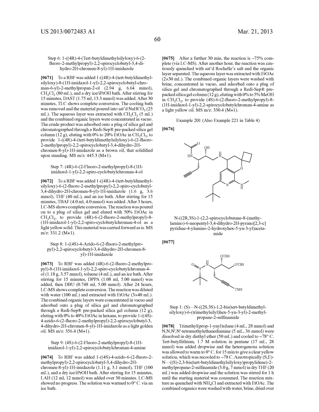 SUBSTITUTED HYDROXYETHYL AMINE COMPOUNDS AS BETA-SECRETASE MODULATORS AND     METHODS OF USE - diagram, schematic, and image 61