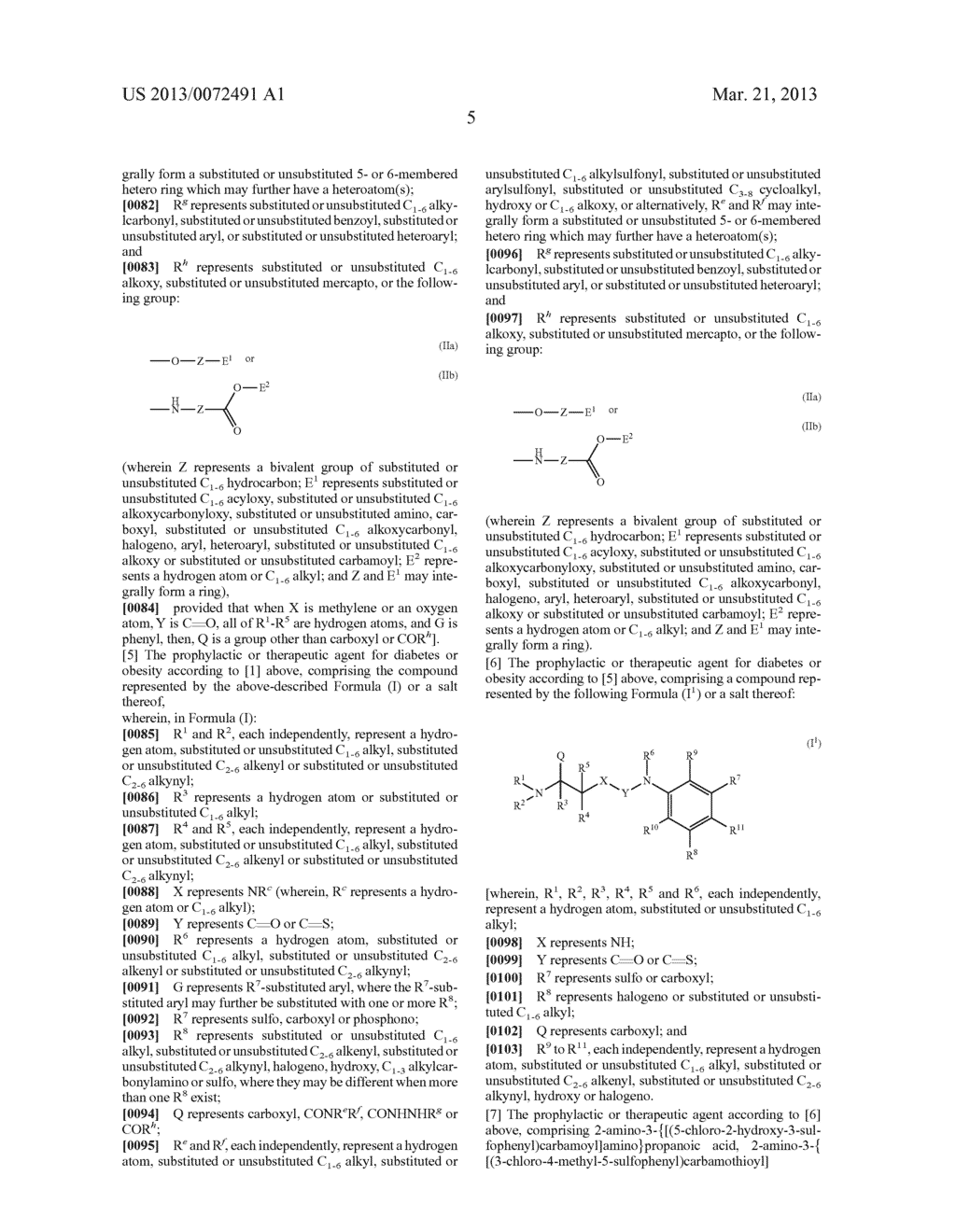 PROPHYLACTIC OR THERAPEUTIC AGENT FOR DIABETES OR OBESITY - diagram, schematic, and image 06