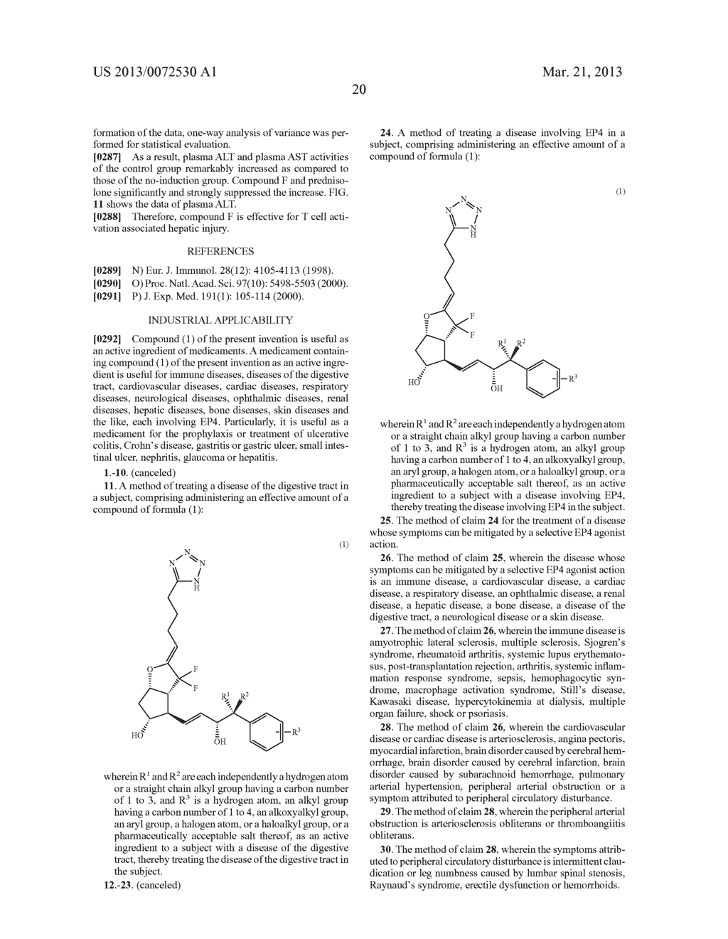 NOVEL EP4 AGONIST - diagram, schematic, and image 47