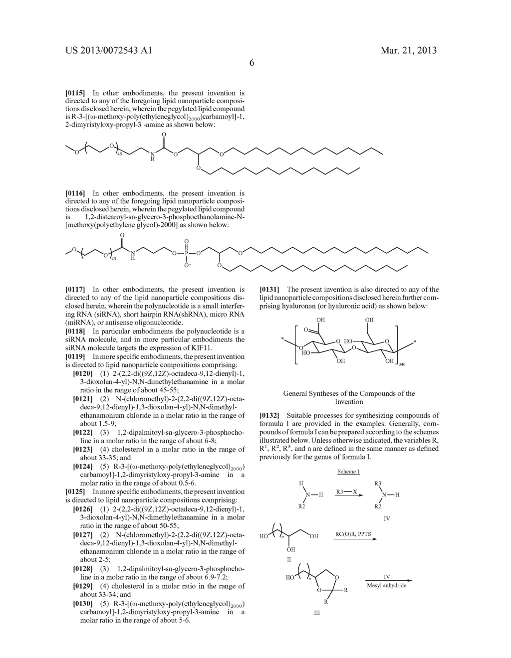 Compounds and Compositions for Nucleic Acid Formulation and Delivery - diagram, schematic, and image 19