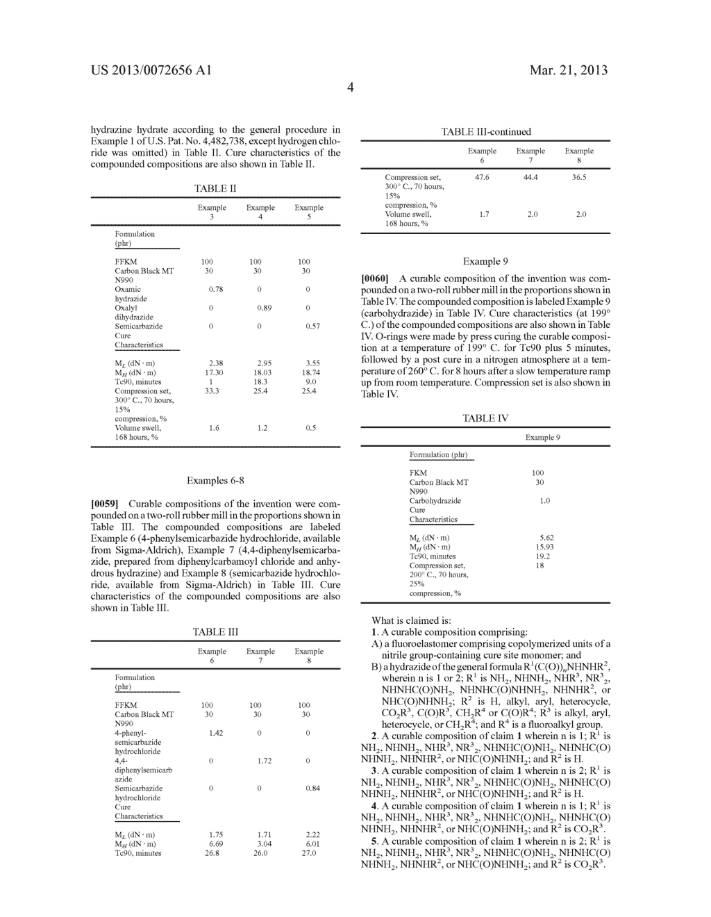 CURABLE FLUOROELASTOMER COMPOSITION - diagram, schematic, and image 05