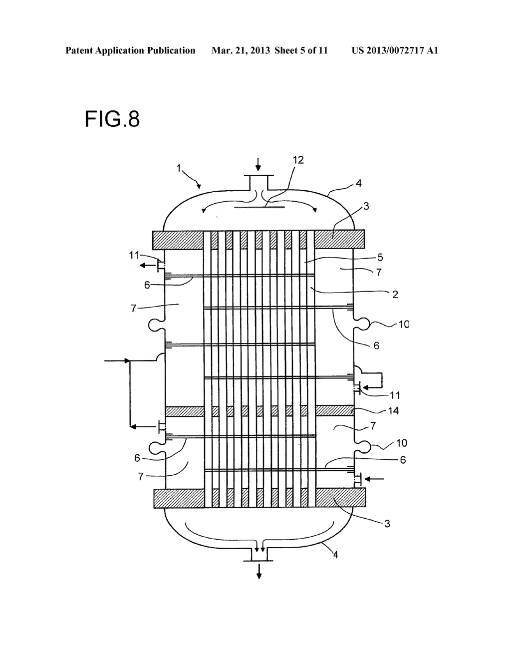 REACTOR AND PROCESS FOR PREPARING PHOSGENE - diagram, schematic, and image 06