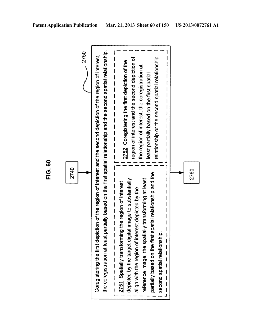 Listing instances of a body-insertable device being proximate to target     regions of interest - diagram, schematic, and image 61