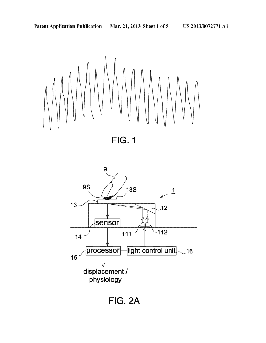 OPTICAL FINGER MOUSE, ELECTRONIC DEVICE AND PHYSIOLOGICAL CHARACTERISTICS     DETECTION DEVICE - diagram, schematic, and image 02