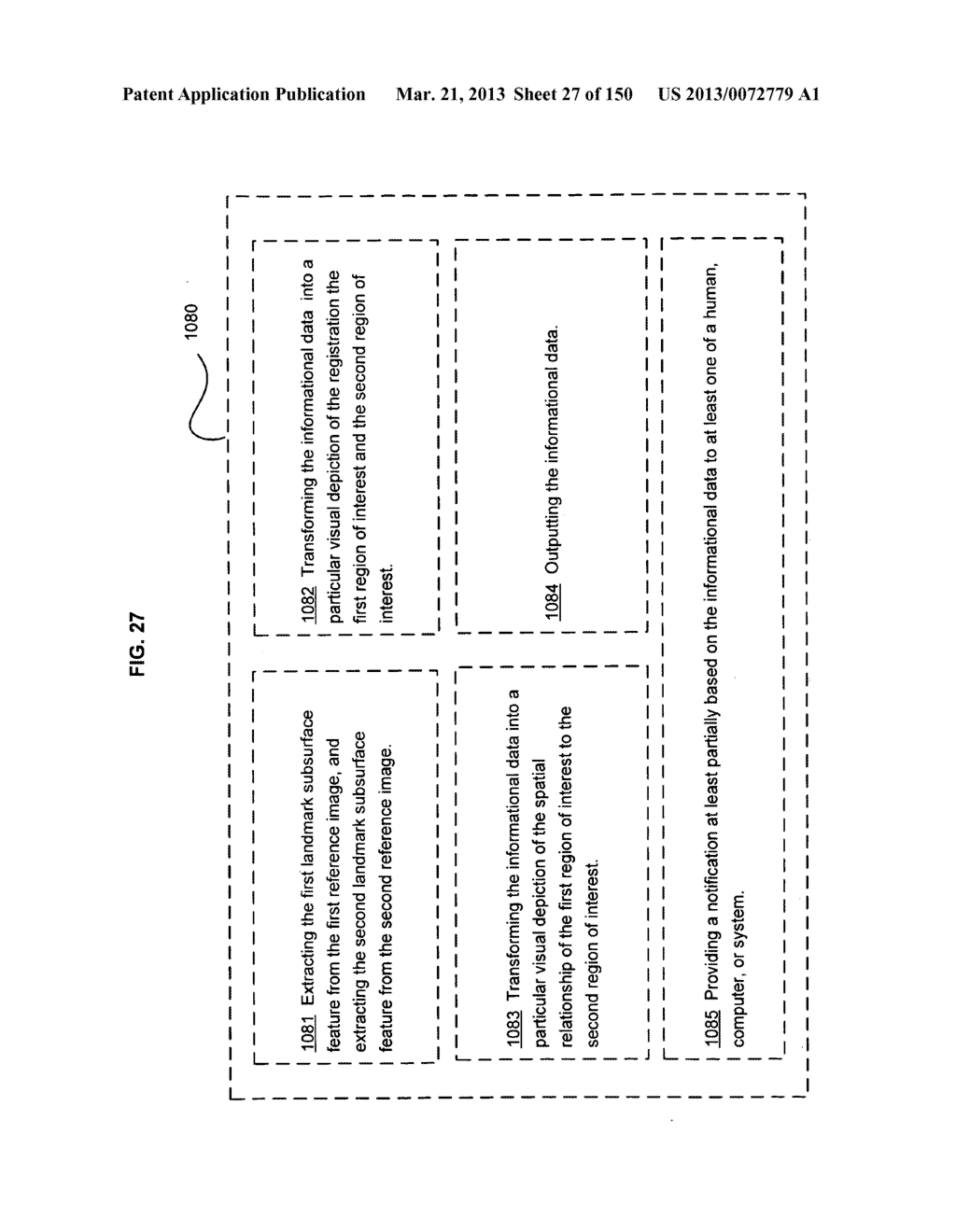 Reporting imaged portions of a patient's body part - diagram, schematic, and image 28