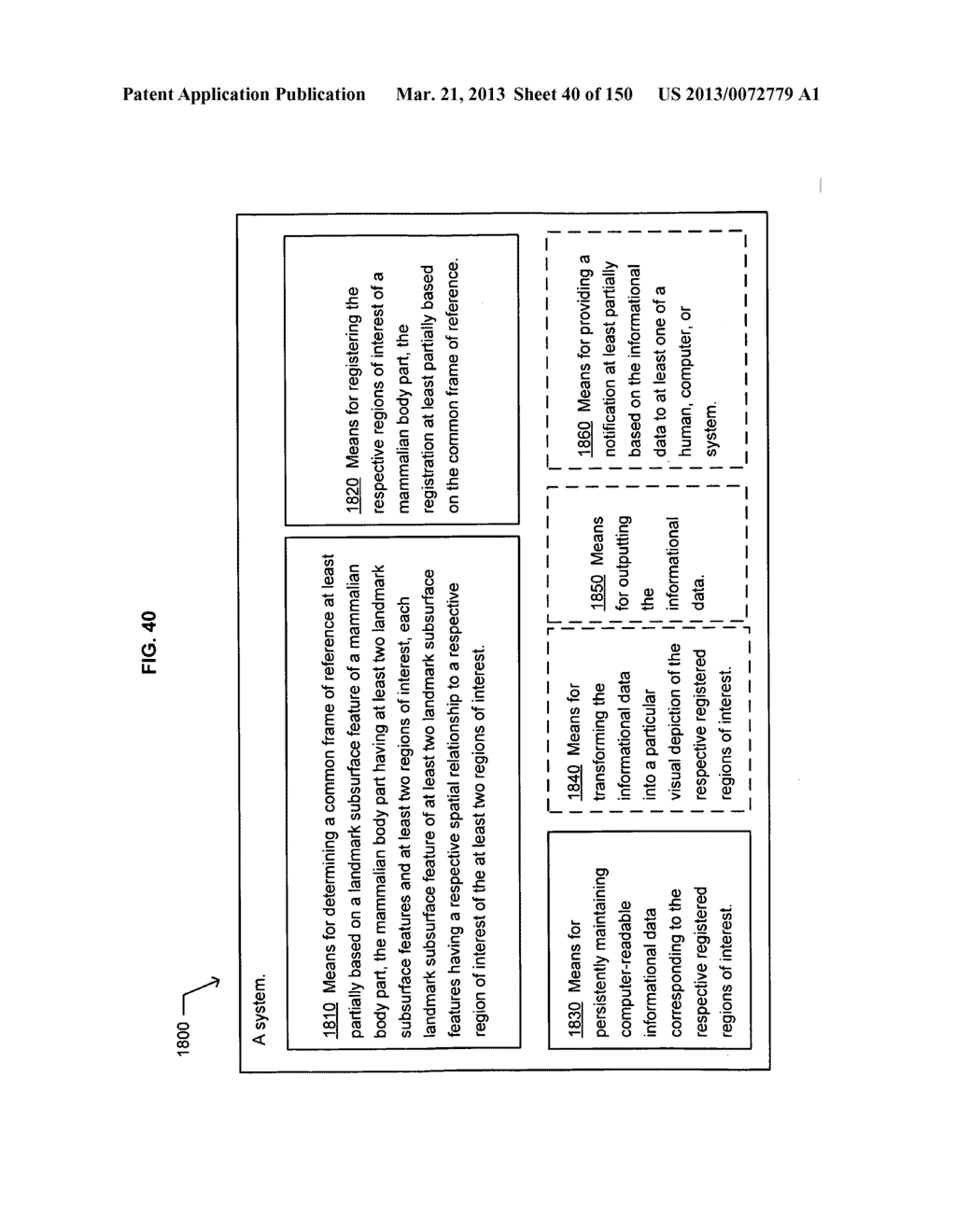 Reporting imaged portions of a patient's body part - diagram, schematic, and image 41