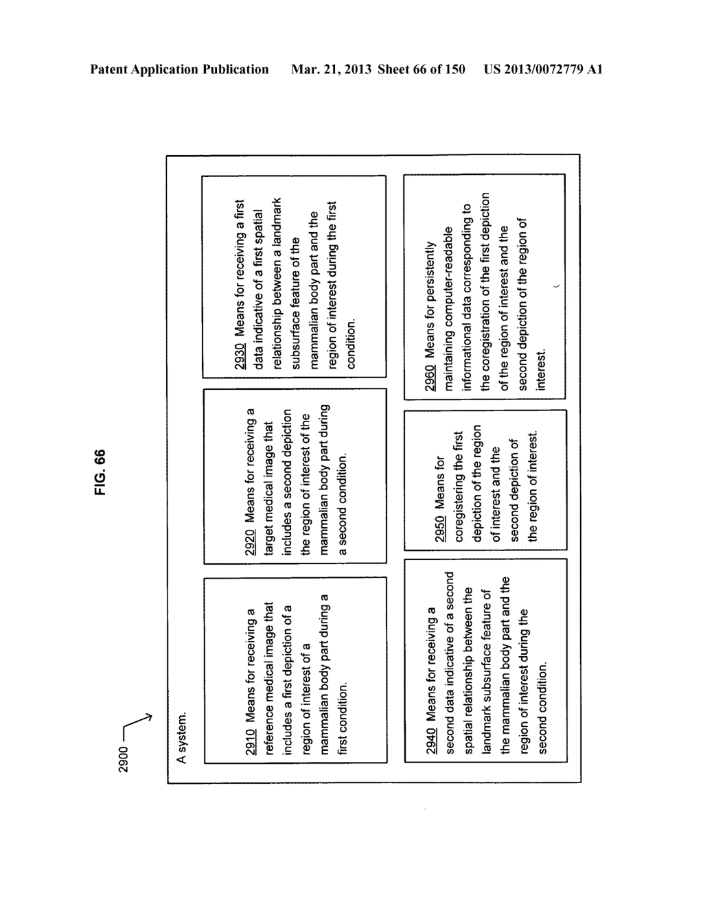 Reporting imaged portions of a patient's body part - diagram, schematic, and image 67