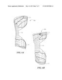 Knee Brace with Expandable Members and Method of Using the Same diagram and image