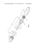 Disinfecting caps having an extendable feature diagram and image