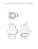 Disinfecting caps having an extendable feature diagram and image