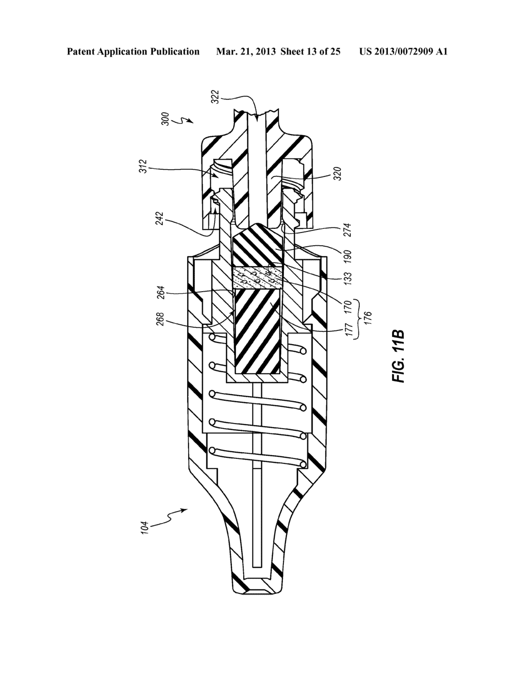 Disinfecting caps having an extendable feature - diagram, schematic, and image 14