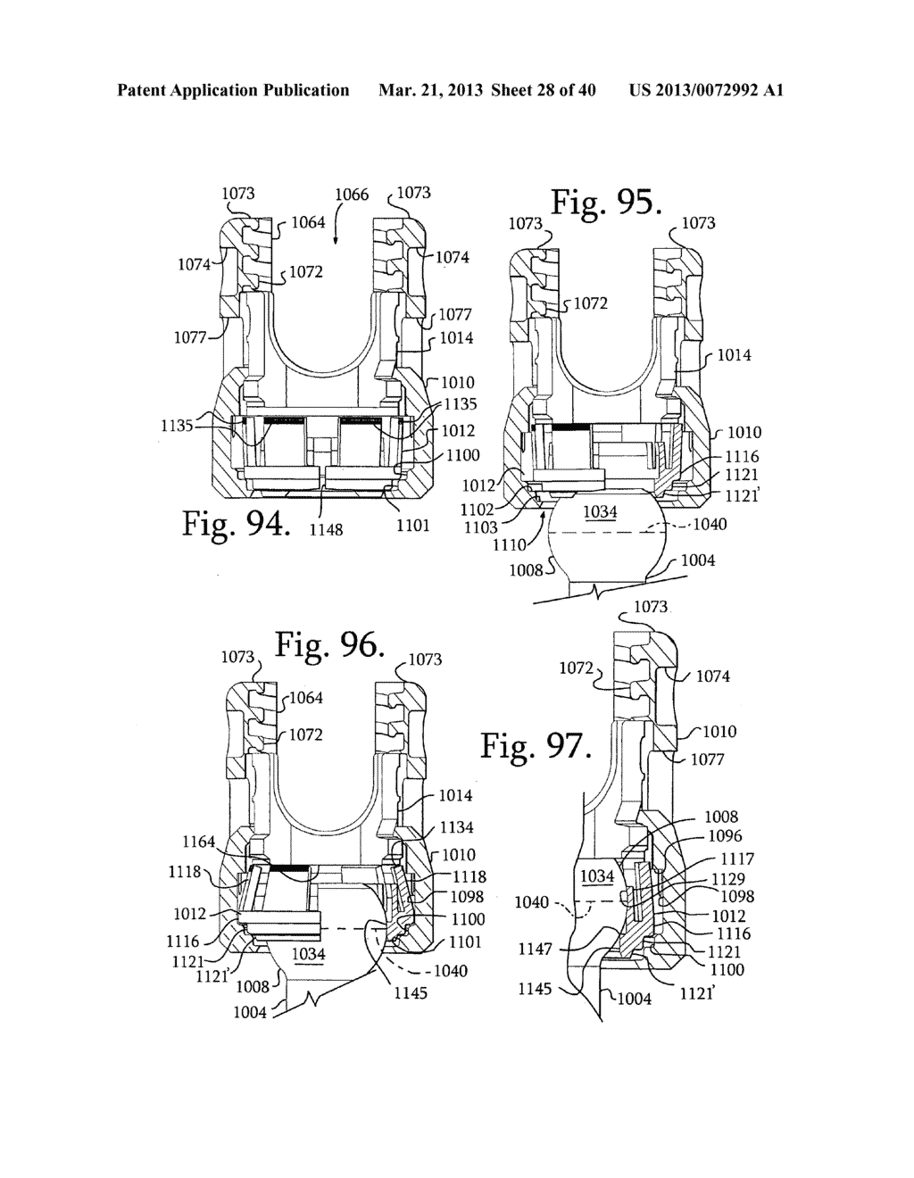 Polyaxial bone anchor with pop-on shank and friction fit retainer with low     profile edge lock - diagram, schematic, and image 29