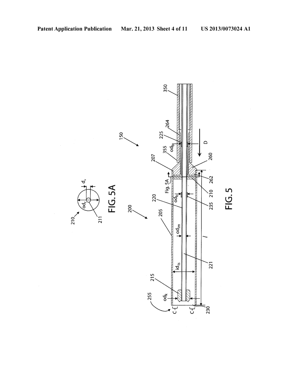 DEVICE AND METHOD FOR DELIVERING A VASCULAR DEVICE - diagram, schematic, and image 05