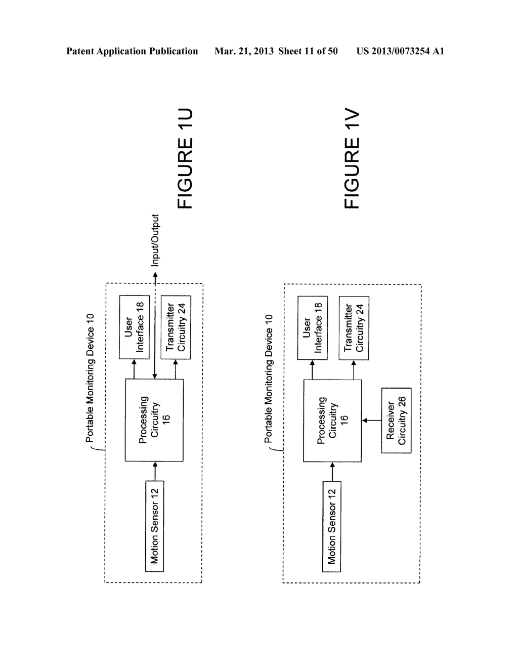 PORTABLE MONITORING DEVICES AND METHODS OF OPERATING SAME - diagram, schematic, and image 12