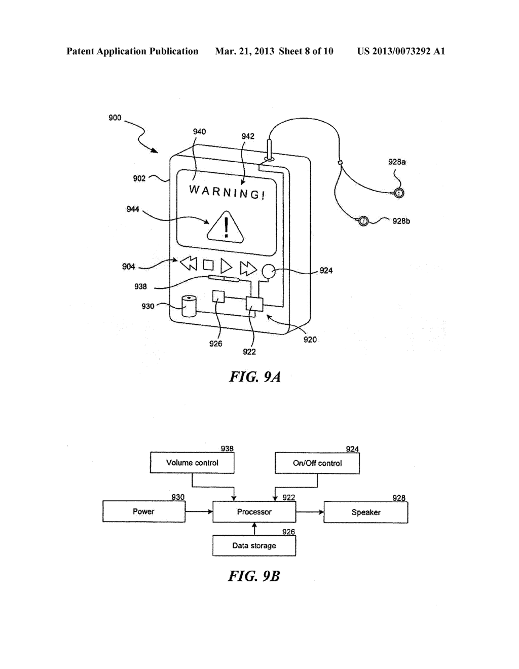 VERBAL WARNING SYSTEMS AND OTHER AUDIBLE WARNING SYSTEMS FOR USE WITH     VARIOUS TYPES OF DEVICES, CONTAINERS, PRODUCTS AND OTHER THINGS - diagram, schematic, and image 09