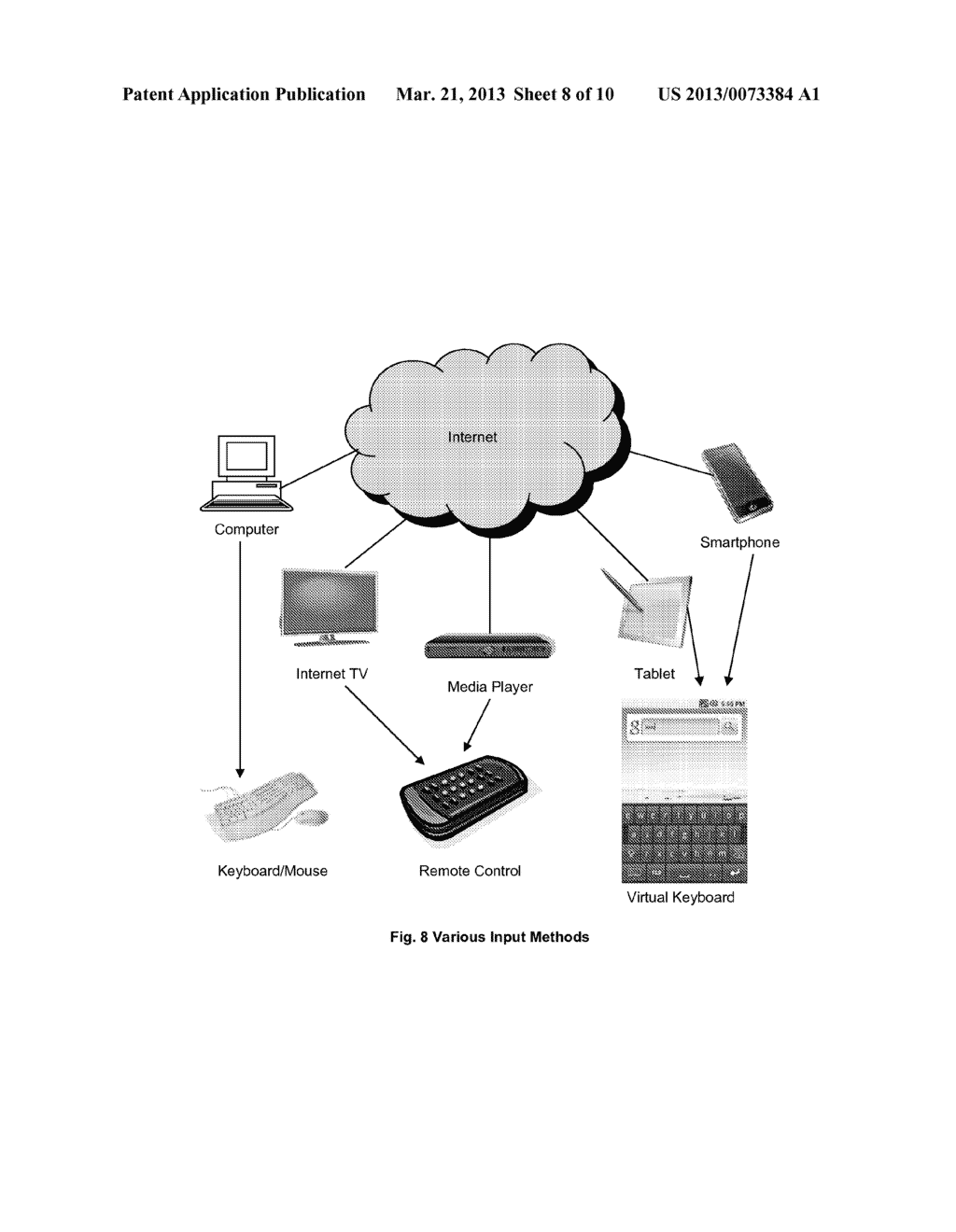 System and method for forced delivery of advertisement over Internet media     streaming - diagram, schematic, and image 09