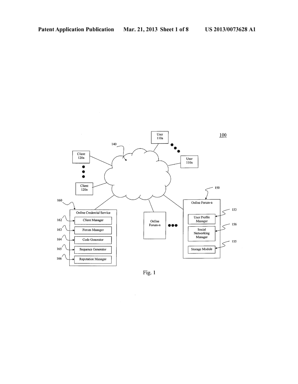 Method And System For Creation And Verification Of Anonymous Digital     Credentials - diagram, schematic, and image 02