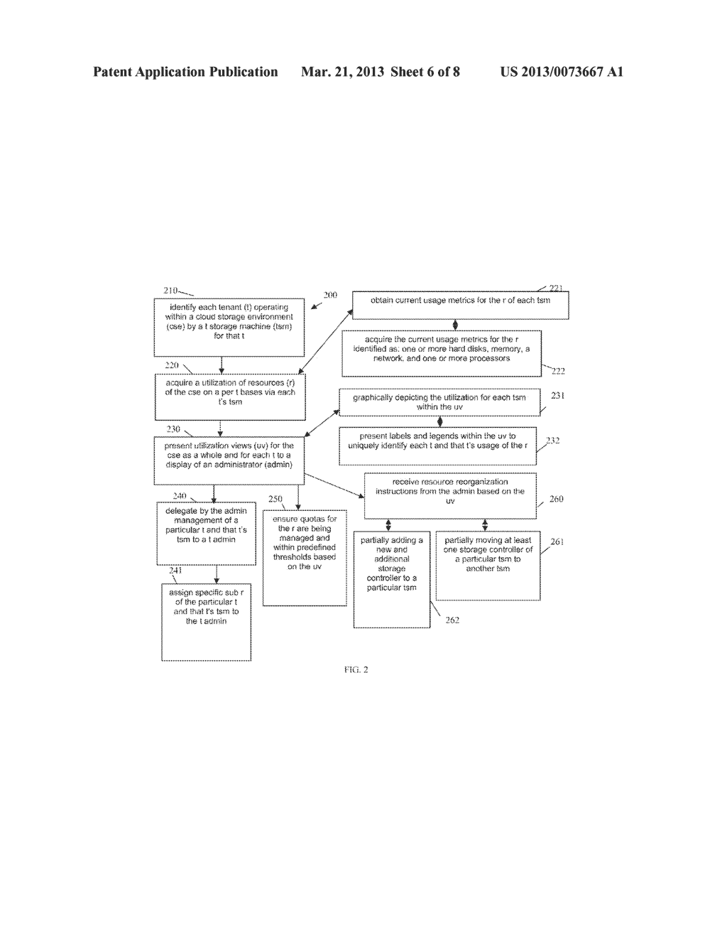 TECHNIQUES FOR ADMINISTERING AND MONITORING MULTI-TENANT STORAGE - diagram, schematic, and image 07