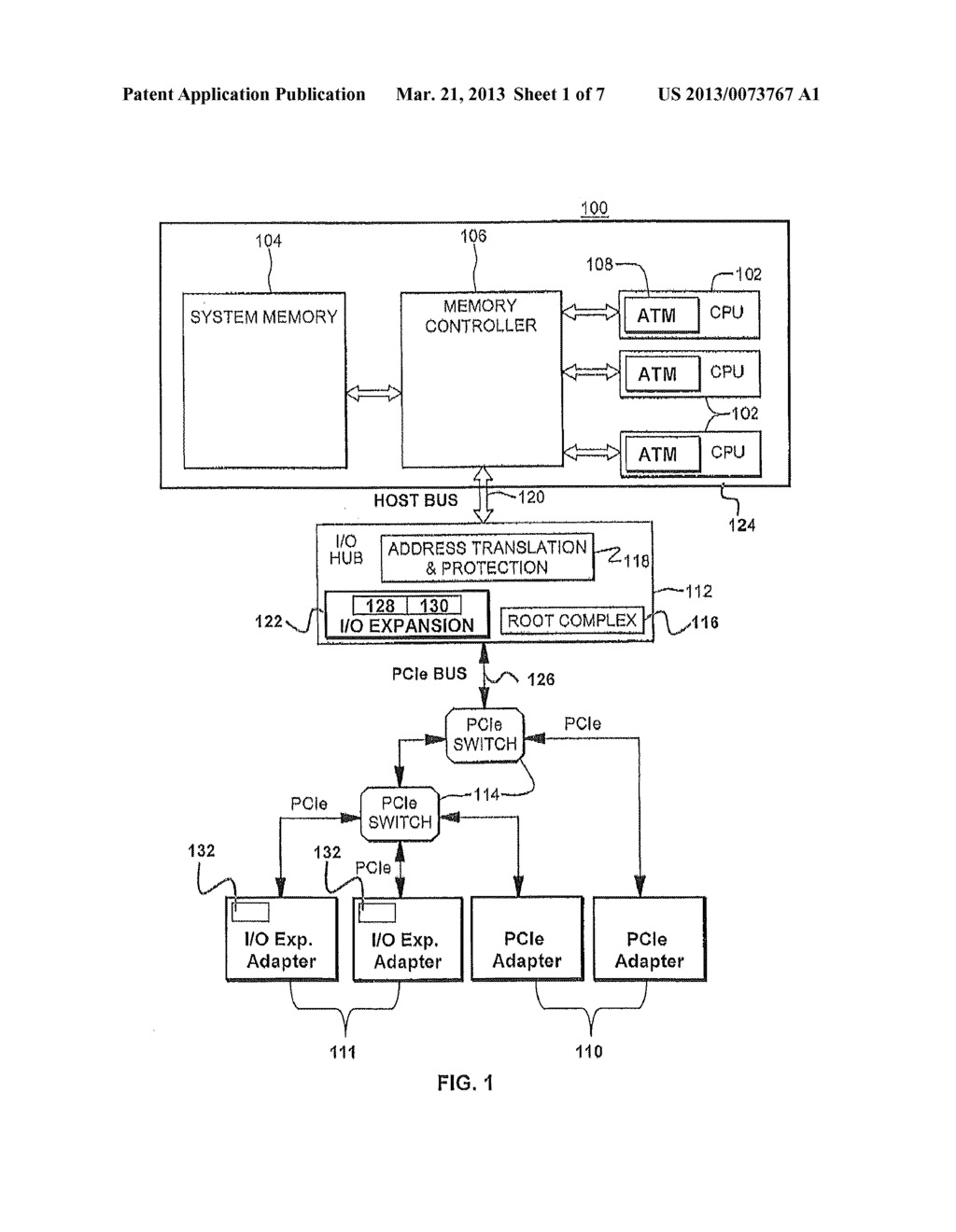 INPUT/OUTPUT (I/O) EXPANSION RESPONSE PROCESSING IN A PERIPHERAL COMPONENT     INTERCONNECT EXPRESS (PCIE) ENVIRONMENT - diagram, schematic, and image 02