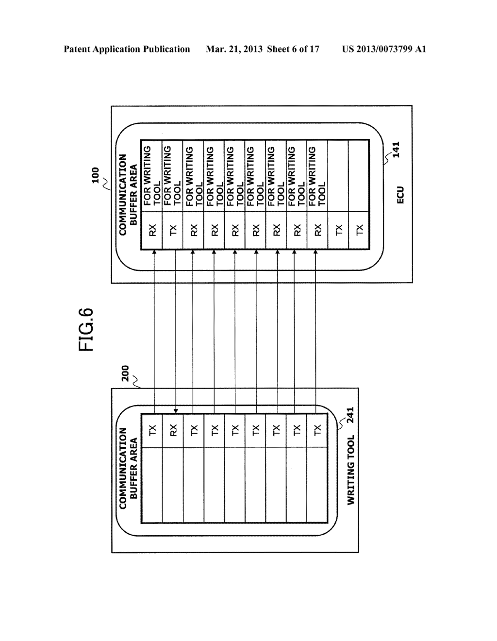 Electronic Control Unit for Vehicle and Method of Writing Data - diagram, schematic, and image 07