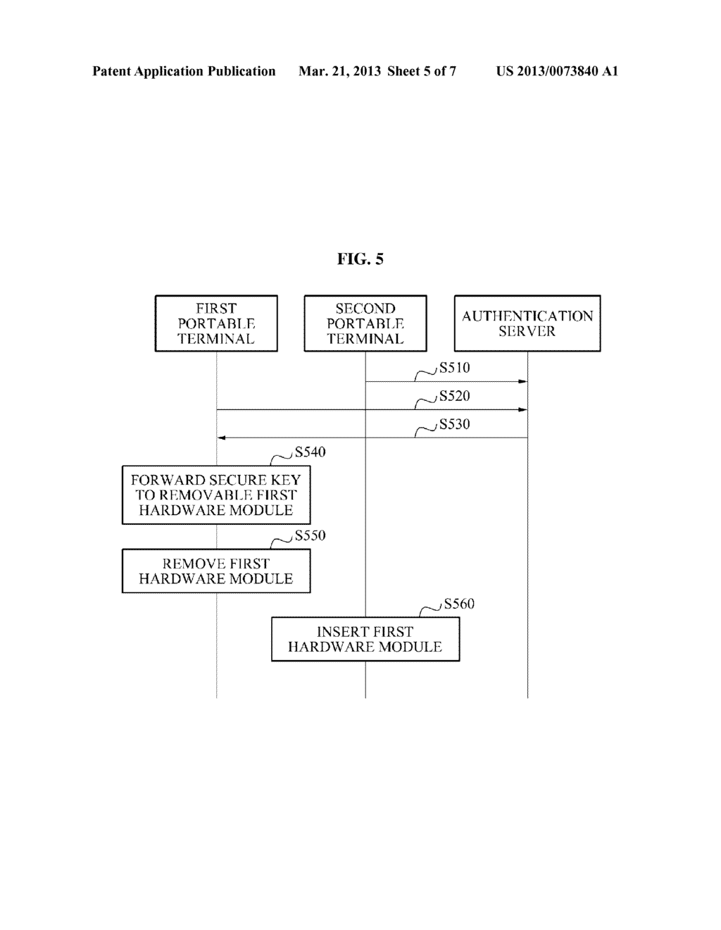 APPARATUS AND METHOD FOR GENERATING AND MANAGING AN ENCRYPTION KEY - diagram, schematic, and image 06