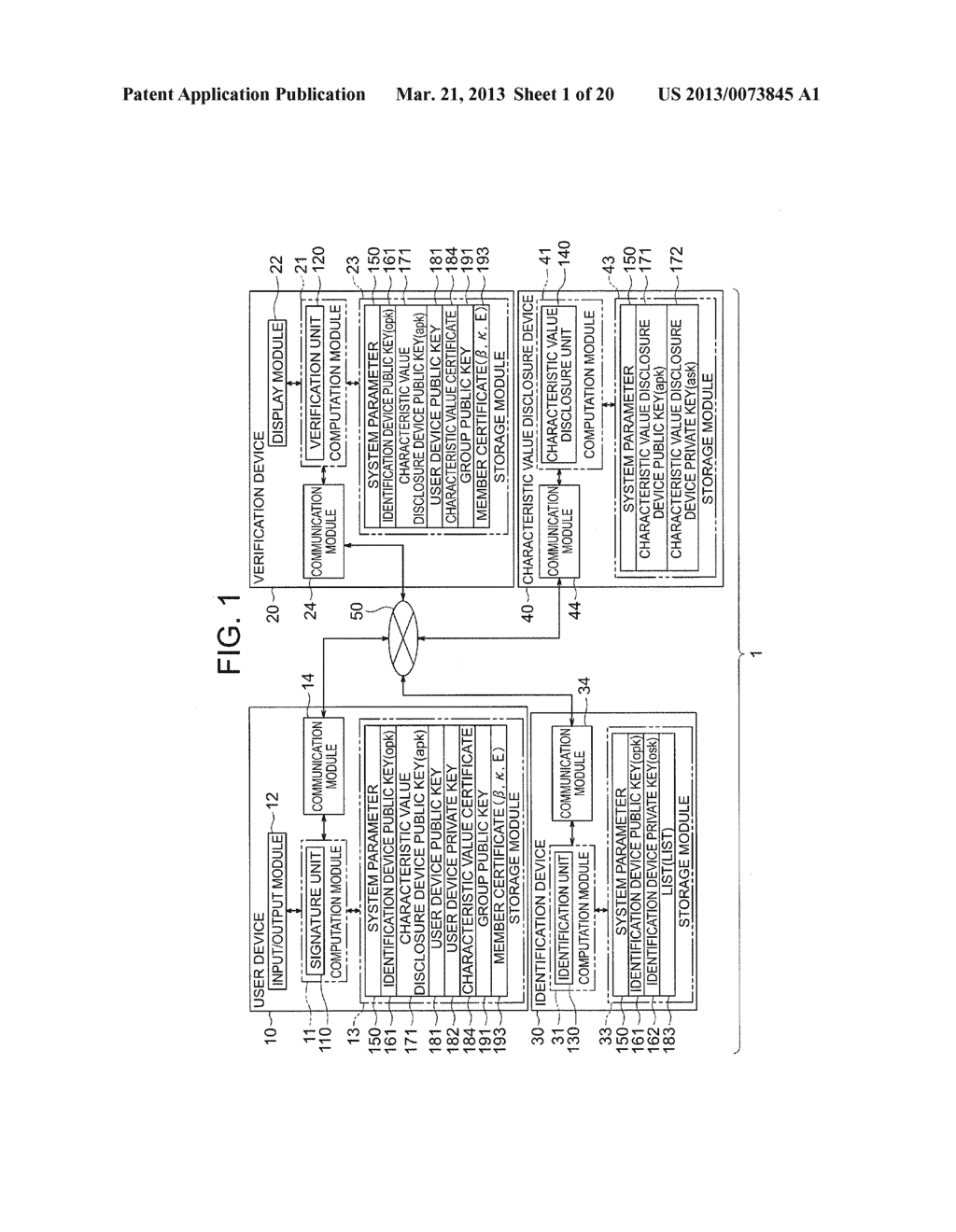 ANONYMOUS CREDENTIAL SYSTEM, USER DEVICE, VERIFICATION DEVICE, ANONYMOUS     CREDENTIAL METHOD, AND ANONYMOUS CREDENTIAL PROGRAM - diagram, schematic, and image 02