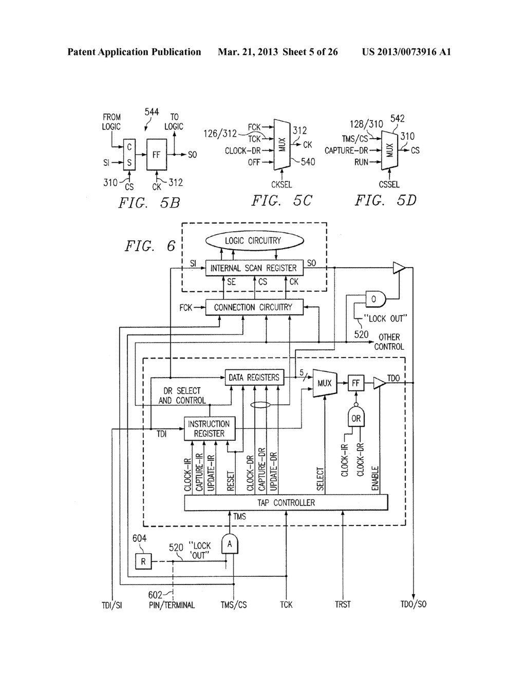 DUAL MODE TEST ACCESS PORT METHOD AND APPARATUS - diagram, schematic, and image 06