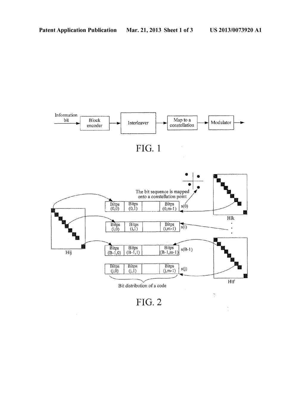 IMPLEMENTATION-ORIENTED METHOD OF BICM BASED ON LDPC CHECK MATRIX - diagram, schematic, and image 02