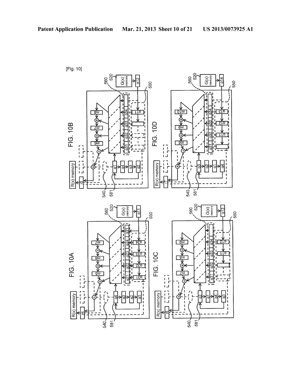 ELECTRONIC DEVICE COMPRISING ERROR CORRECTION CODING DEVICE AND ELECTRONIC     DEVICE COMPRISING ERROR CORRECTION DECODING DEVICE - diagram, schematic, and image 11